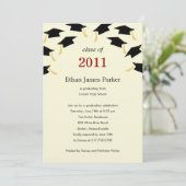 Caps Sgarite飛んでいるパーティ招待状 招待状 (スタンド正面)