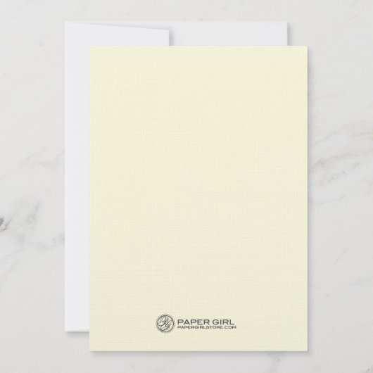 Caps Sgarite飛んでいるパーティ招待状 招待状 (裏面)