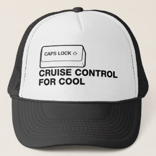 capslock -カッコいいのための巡航制御 キャップ