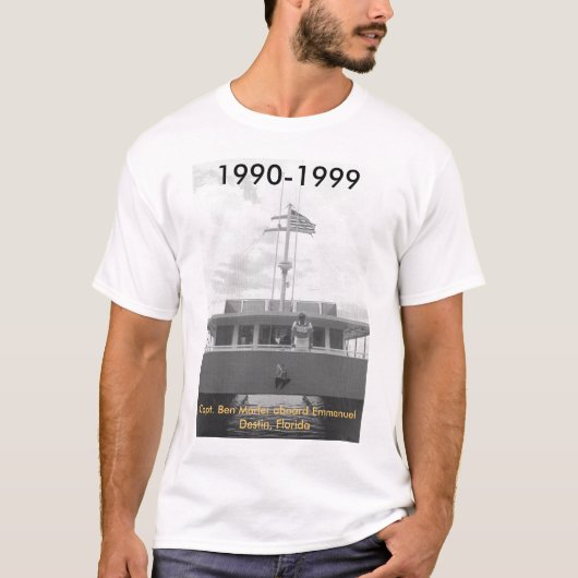 CAPT_BEN_MARLER_EMMANUEL_BOAT_SHIRT Tシャツ (正面)