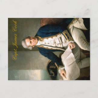 Capt. James調理師ポストカード、Discoverer of Hawaii ポストカード