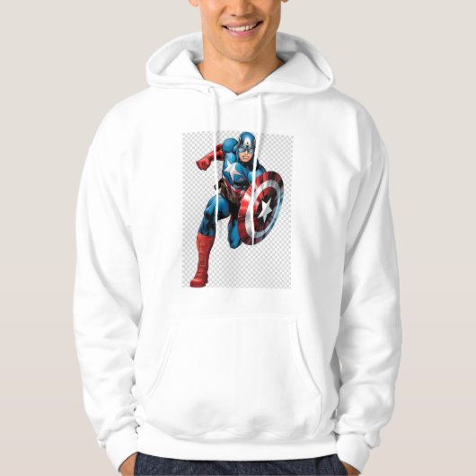 Captain america パーカ (正面)