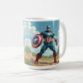 captain american Mug コーヒーマグカップ (正面右)