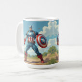 captain american Mug コーヒーマグカップ (正面左)