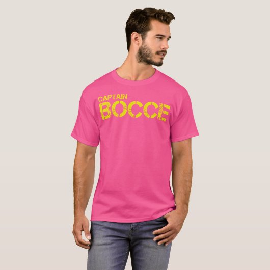 Captain Bocce Tシャツ (正面フル)