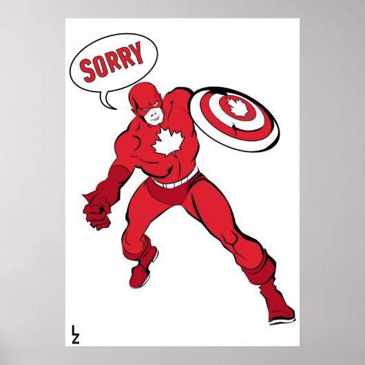 Captain Canada ポスター (正面)