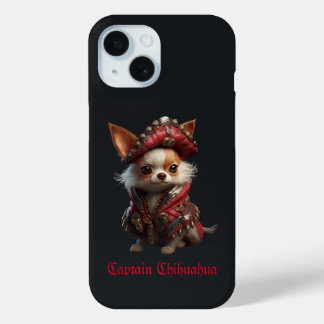 Captain Chihuahua iPhone 15ケース