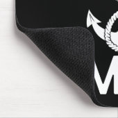 Captain Emma Yacht Sailing Boat Ship Boating  マウスパッド (コーナー)