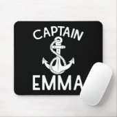 Captain Emma Yacht Sailing Boat Ship Boating  マウスパッド (マウス)