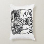 Captain Fox Guardian of Seas Nautical Design アクセントクッション (正面(垂直))