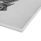 Captain Fox Guardian of Seas Nautical Design カッティングボード (角)