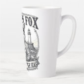 Captain Fox Guardian of Seas Nautical Design カフェラテマグ (右)