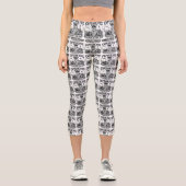 Captain Fox Guardian of Seas Nautical Design カプリレギンス (正面)