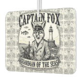 Captain Fox Guardian of Seas Nautical Design カーエアーフレッシュナー (左)