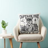 Captain Fox Guardian of Seas Nautical Design クッション (椅子)