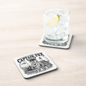 Captain Fox Guardian of Seas Nautical Design コースター (右側)