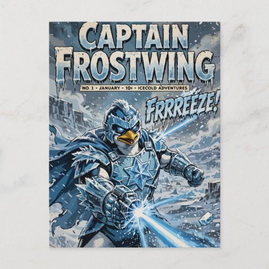 Captain Frostwing シーズンポストカード (正面)