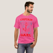 Captain Gael Personalized Name Seaman Boating Trip Tシャツ (正面フル)