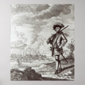 Captain Henry Morgan at the sack ポスター (正面)