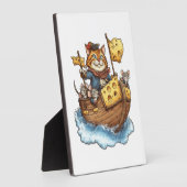 Captain Meowbeard � Funny Pirate Cat Graphic フォトプラーク (側面)
