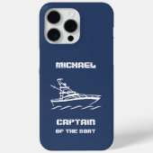 Captain of the Boat (customizable)  Case-Mate iPhoneケース (裏面)