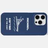 Captain of the Boat (customizable)  Case-Mate iPhoneケース (裏面 (横))