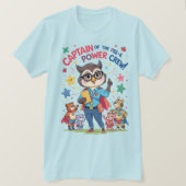 Captain of the Pre-K Power Crew Tシャツ (デザイン正面)