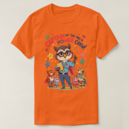 Captain of the Pre-K Power Crew Tシャツ