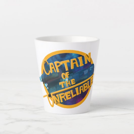 Captain of the Unreliable カフェラテマグ (正面)
