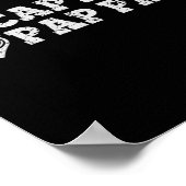 Captain Pap-pap Sailing Boating Pappap Boat Anchor ポスター (角)