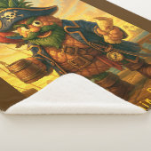 Captain PineBeard - Pineapple Empire シェルパブランケット (3/4)