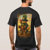 Captain PineBeard T-shirt - Pineapple Empire Tシャツ (裏面)