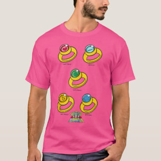 Captain Planet Rings Of Power Tシャツ