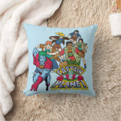 Captain Planet & the Planeteers Group Logo Graphic クッション (ブランケット)