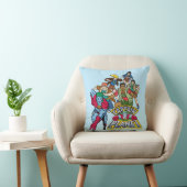 Captain Planet & the Planeteers Group Logo Graphic クッション (椅子)