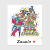 Captain Planet & the Planeteers Group Logo Graphic シール (シート)