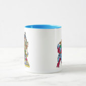 Captain Planet & the Planeteers Group Logo Graphic マグカップ (中央)