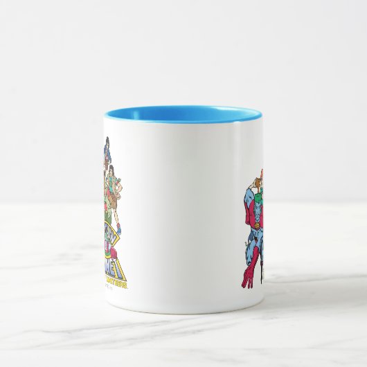 Captain Planet & the Planeteers Group Logo Graphic マグカップ (中央)