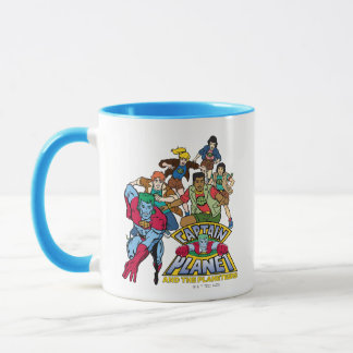 Captain Planet & the Planeteers Group Logo Graphic マグカップ