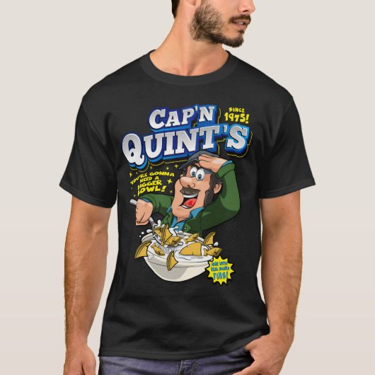 Captain Quint's Cereal Tシャツ (正面)