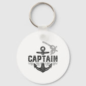 Captain Ship Boat Owner Skipper Lover  キーホルダー (正面)
