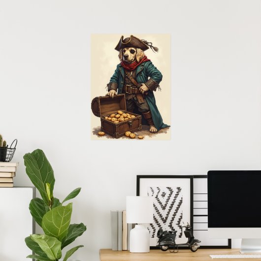 Captain Sniffbeard: Bacon Before Gold Always ポスター (ホームオフィス)