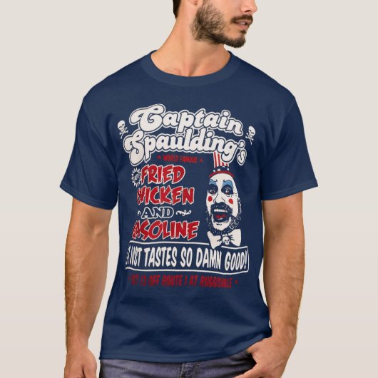 Captain Spaulding Fried friend Tシャツ (正面)