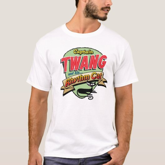 Captain Twang and his Rhythm Cat Tシャツ (正面)