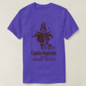 Captain Vegetable Tシャツ (デザイン正面)
