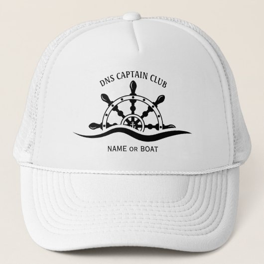 Captain Your Boat Name  キャップ (正面)