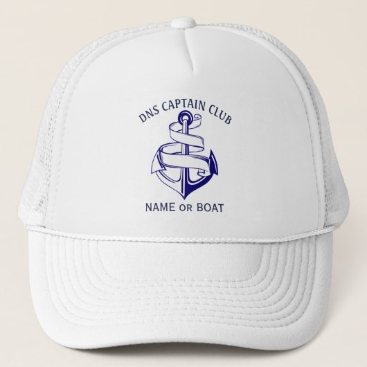 Captain Your Boat Name  キャップ (正面)