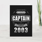 Captain's Birthday Best Captain Since 2003 カード (正面)