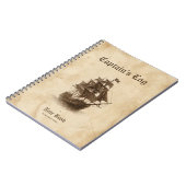 Captain's Log Notebook ノートブック (左側)
