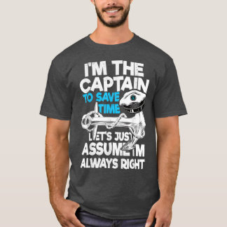 CaptainTo Time救はIm Always Rigと仮定する Tシャツ